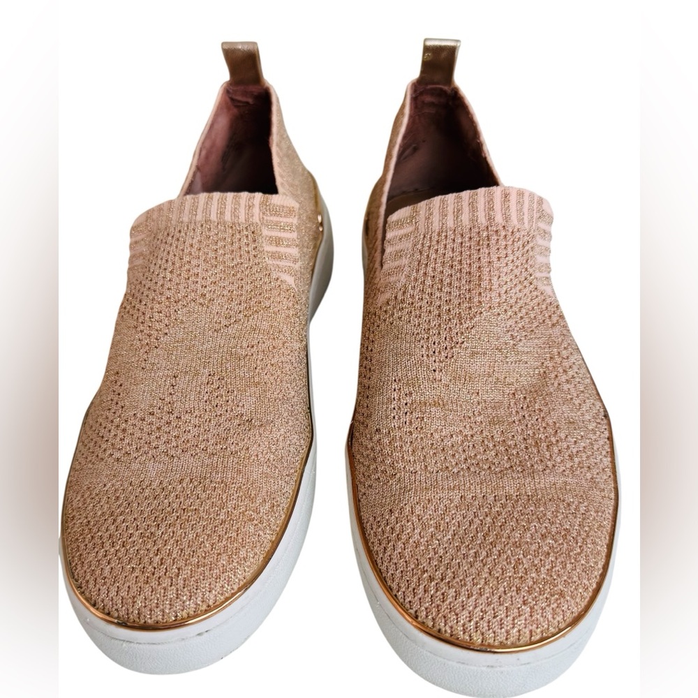 ✨ Michael Kors Rose Gold Slip-On Knit Sneakers | Women’s Size 7✨